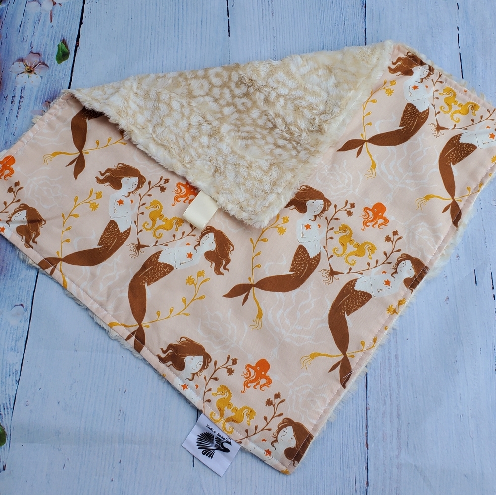 NEW Handmade Mermaid Luxe Minky Lovey